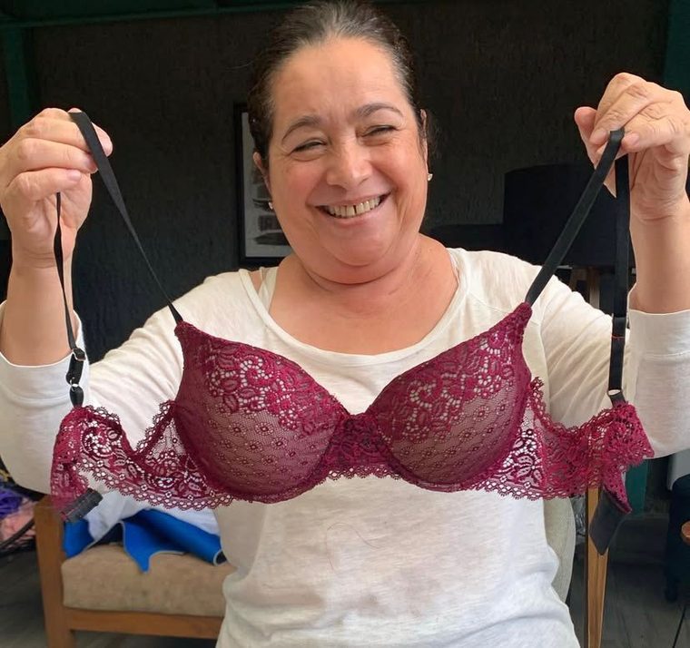 Prenda terminada por una alumna del diplomado