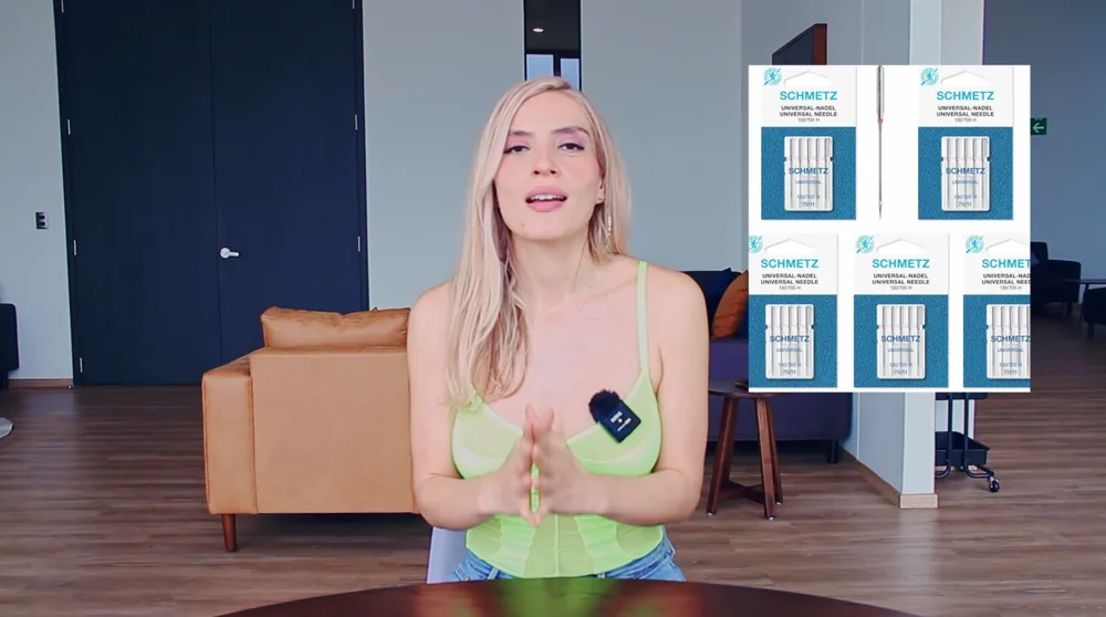 Clase de swimwear: agujas para tela elástica