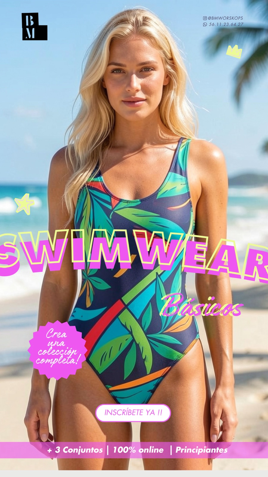 Curso básico de Swimwear de BM Workshops