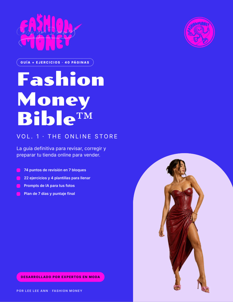 Portada del Fashion Money Bible Vol. 1